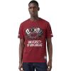 Pro Standard Men’s College Campus Ransom Standard Short Sleeve Tee(Cardinal Red)