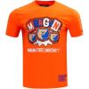 Pro Standard Men’s College Campus Ransom Standard Short Sleeve Tee(Orange)