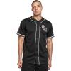 Pro Standard Men’s College Mesh Button Down Top(Black)