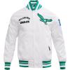 White/Kelly Green