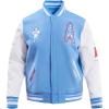 Pro Standard Mens NFL Retro Classics Varsity Jacket(University Blue/White)