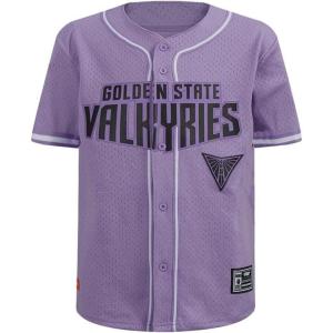 Big Boys WNBA Mesh Button Down Top(Lilac)