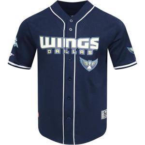 Mens WNBA Mesh Button Down Top(Midnight Navy)