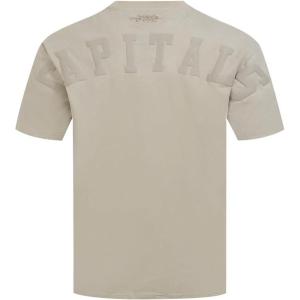 PRO STANDARD Mens NHL Wingspan Cotton Short Sleeve Tee(Taupe)