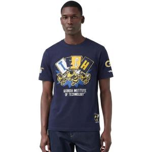 Pro Standard Men’s College Campus Ransom Standard Short Sleeve Tee(Midnight Navy)