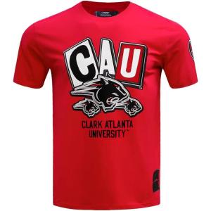 Pro Standard Men’s College Campus Ransom Standard Short Sleeve Tee(Red)