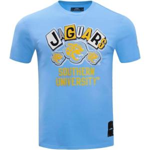 Pro Standard Men’s College Campus Ransom Standard Short Sleeve Tee(University Blue)