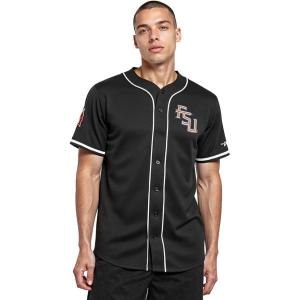 Pro Standard Men’s College Mesh Button Down Top(Black)