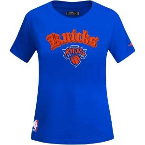 Pro Standard NBA Womens Womens NBA Best of Cotton Short Sleeve Slim Tee(Royal Blue)