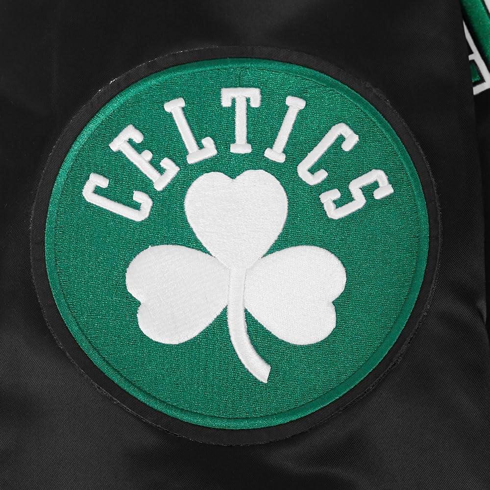 image:imageMens NBA Souvenir Satin JacketBlack