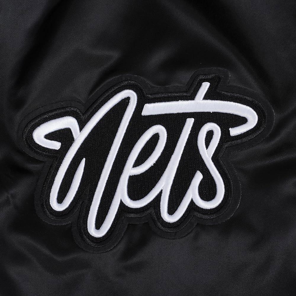 image:imageMens NBA Souvenir Satin JacketBlack