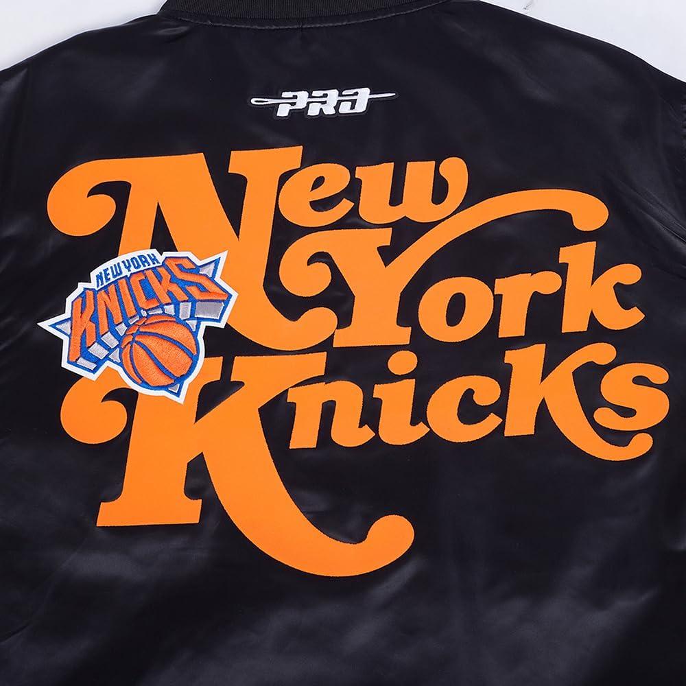 image:imageMens NBA Souvenir Satin JacketBlack