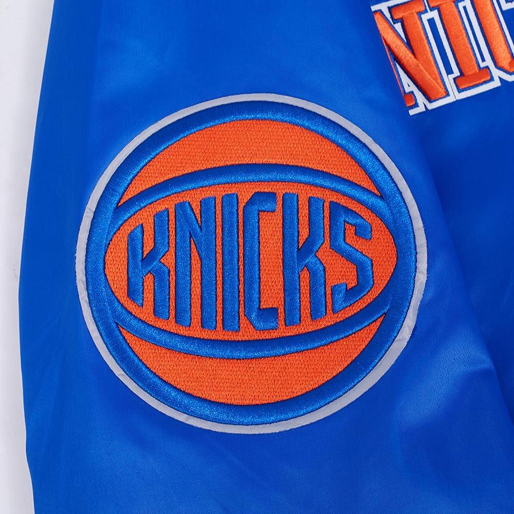 image:imageMens NBA Souvenir Satin JacketRoyal Blue
