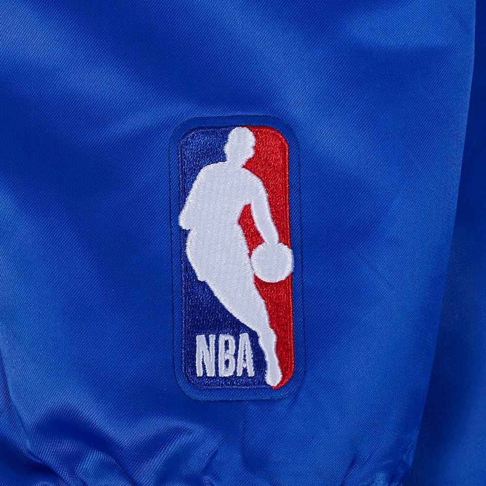 image:imageMens NBA Souvenir Satin JacketRoyal Blue