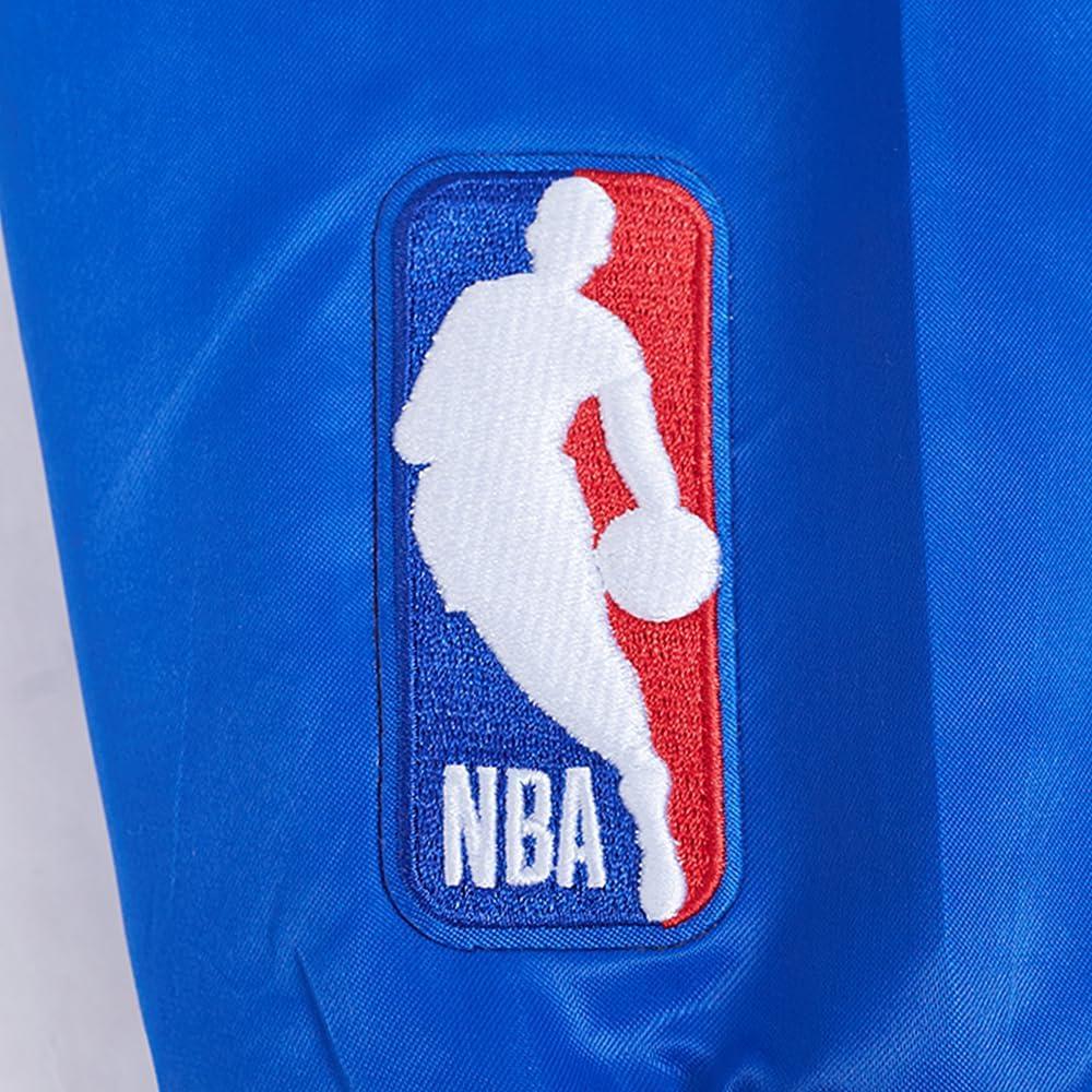 image:imageMens NBA Souvenir Satin JacketRoyal Blue