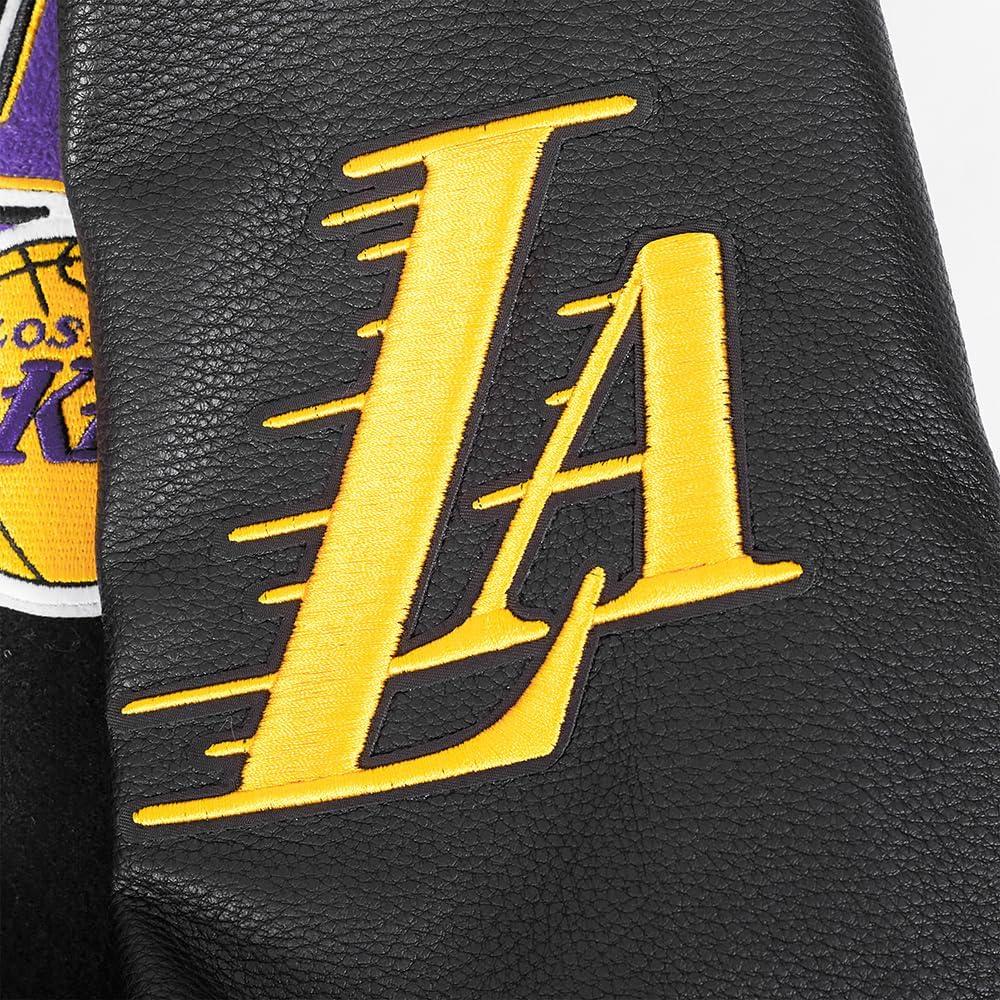 image:imagePRO STANDARD Mens NBA City Ransom Varsity JacketBlackPurple