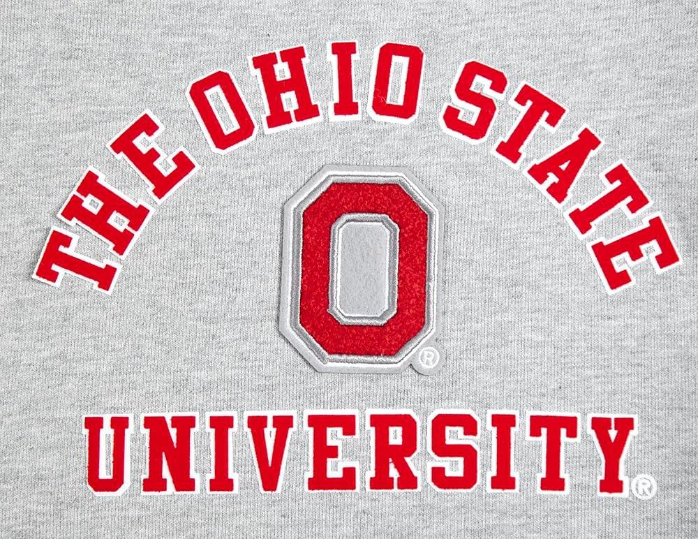 image:imagePro Standard Mens College Classic Chenille Brushed Back French Terry Fleece ShortHeather Grey