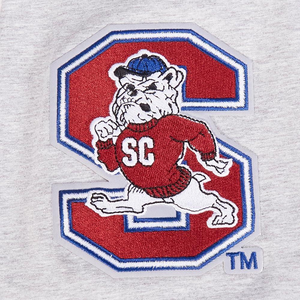 image:imagePro Standard Mens Mens College College Classic Chenille Cotton Single Short Sleeve TeeRoyal Blue