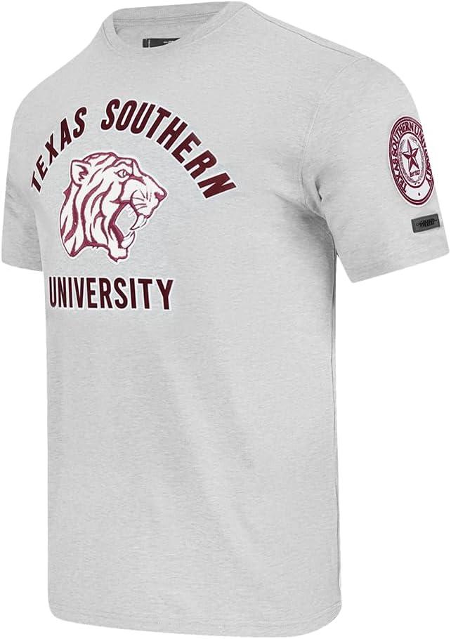 image:imagePro Standard Mens Mens College College Classic Chenille Cotton Single Short Sleeve TeeWine