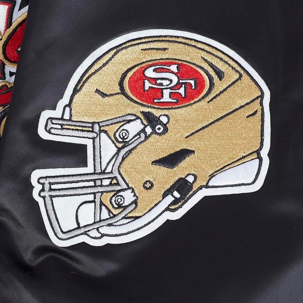 image:imagePro Standard Mens NFL City Signature Leather JacketBlack