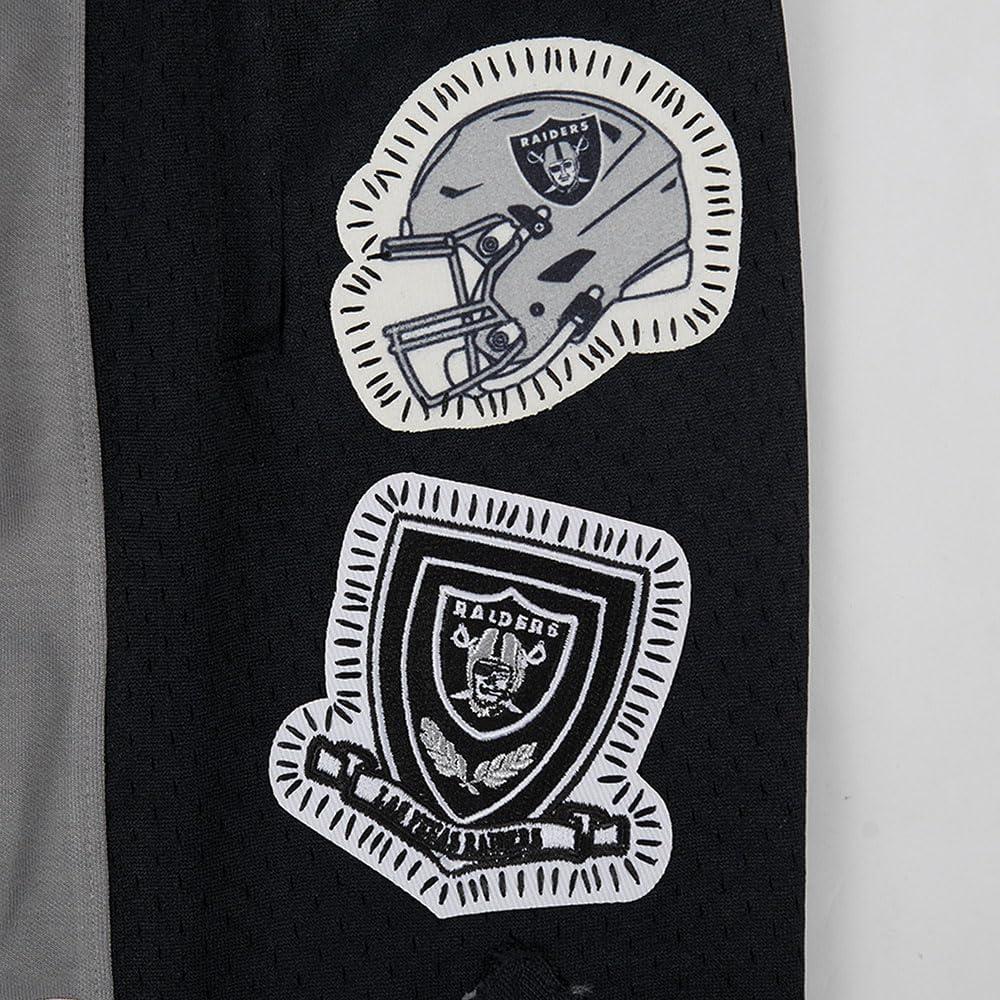 image:imagePro Standard Mens NFL DIY Pick Stitch Athletic ShortGrayBlack