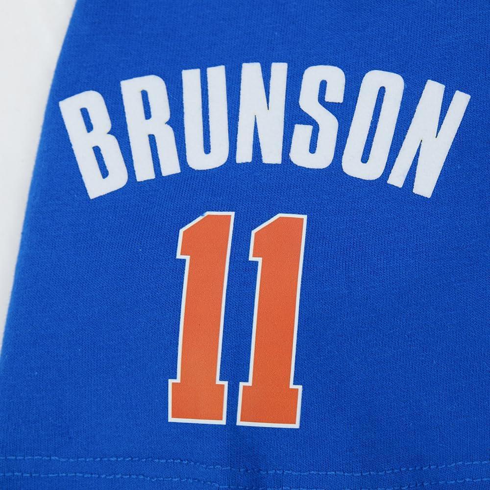image:imagePro Standard NBA Boys Big Boys NBA New York Knicks Classic Player Cotton Short Sleeve TeeRoyal Blue