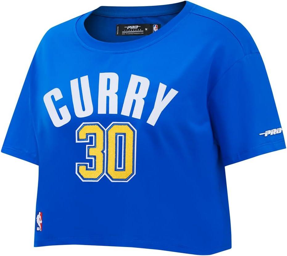 image:imagePro Standard NBA Womens Womens NBA Golden State Warriors Classic Player Cotton Short Sleeve Boxy TeeTeam Color