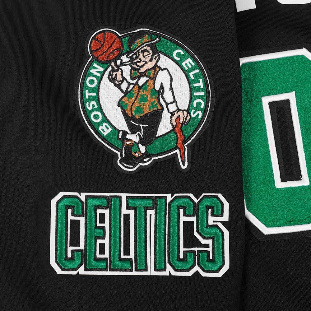 image:imagePro Standard NBA mens Mens Nba Boston Celtics Classic Player Cotton Double Knit Pull Over HoodieBlack