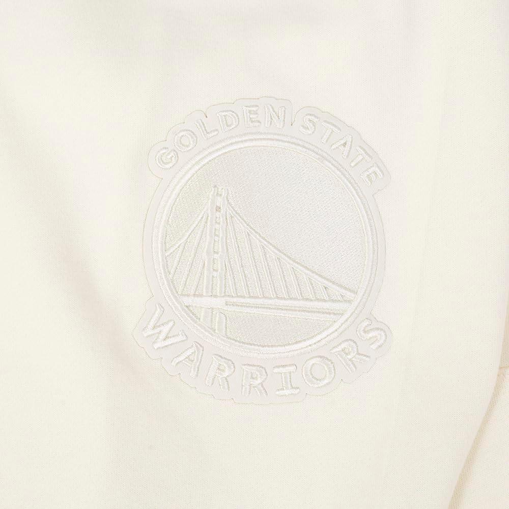image:imagePro Standard NBA mens Mens Nba Golden State Warriors Neutrals Player Fleece Pull Over HoodieEggshell