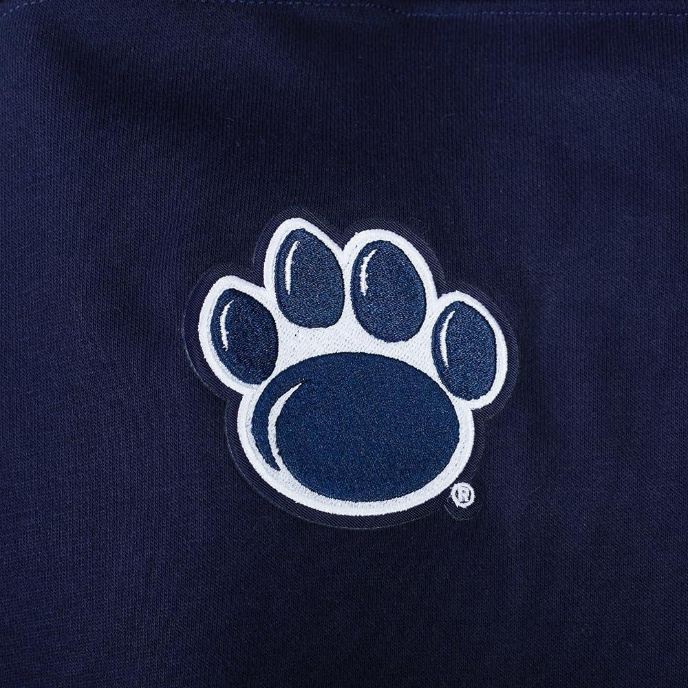 image:imagePro Standard NCAA womens Womens College Classic Chenille Brushed Back French Terry Crewneck SweatshirtMidnight Navy