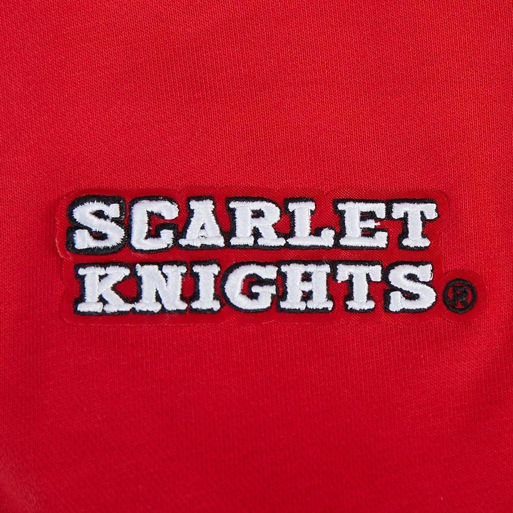 image:imagePro Standard NCAA womens Womens College Classic Chenille Brushed Back French Terry Crewneck SweatshirtRed