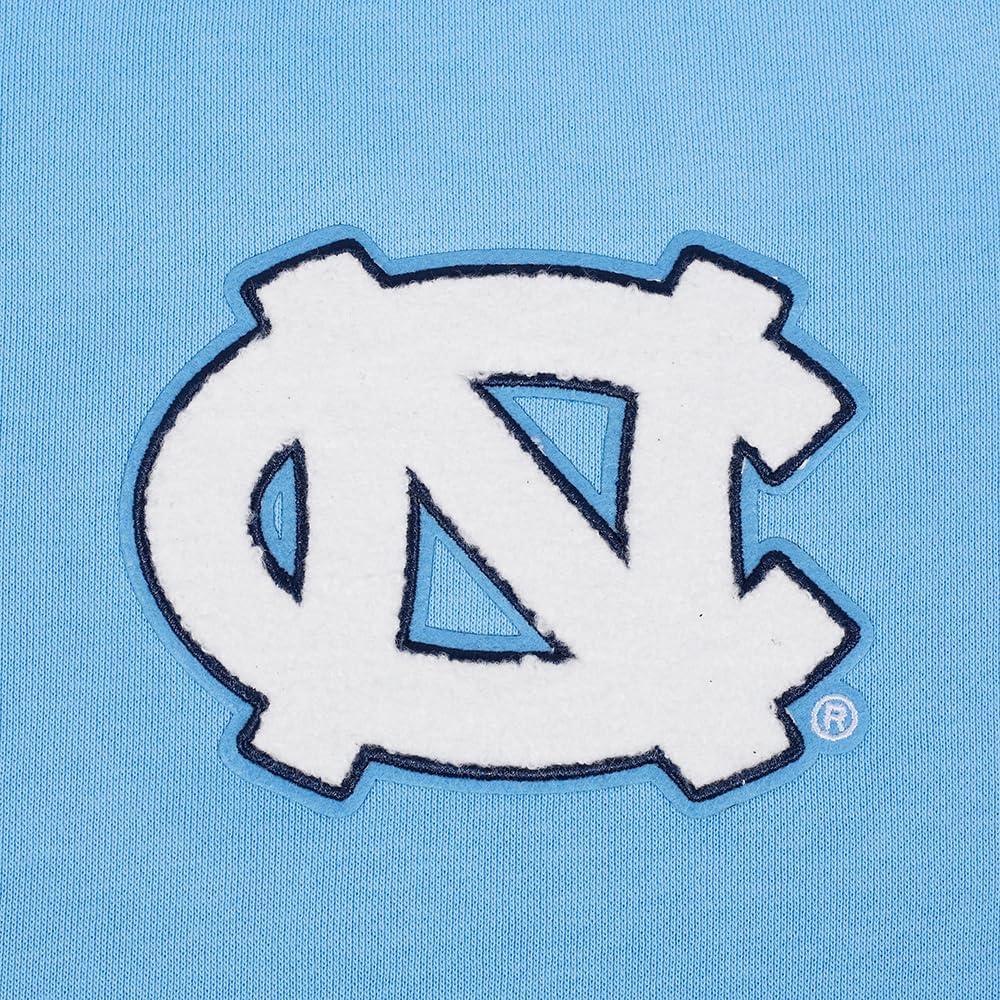 image:imagePro Standard NCAA womens Womens College Classic Chenille Brushed Back French Terry Crewneck SweatshirtUniversity Blue