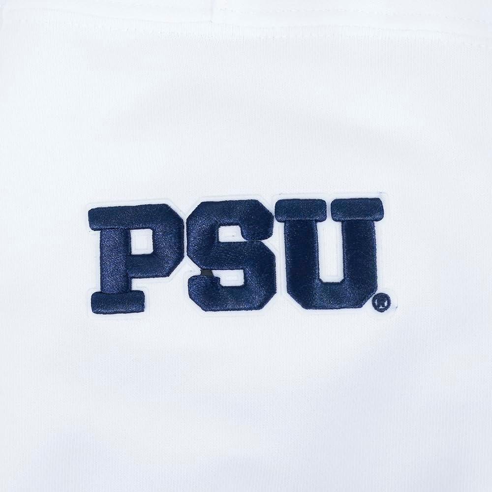 image:imagePro Standard NCAA womens Womens College Classic Chenille Brushed Back French Terry Crewneck SweatshirtWhite