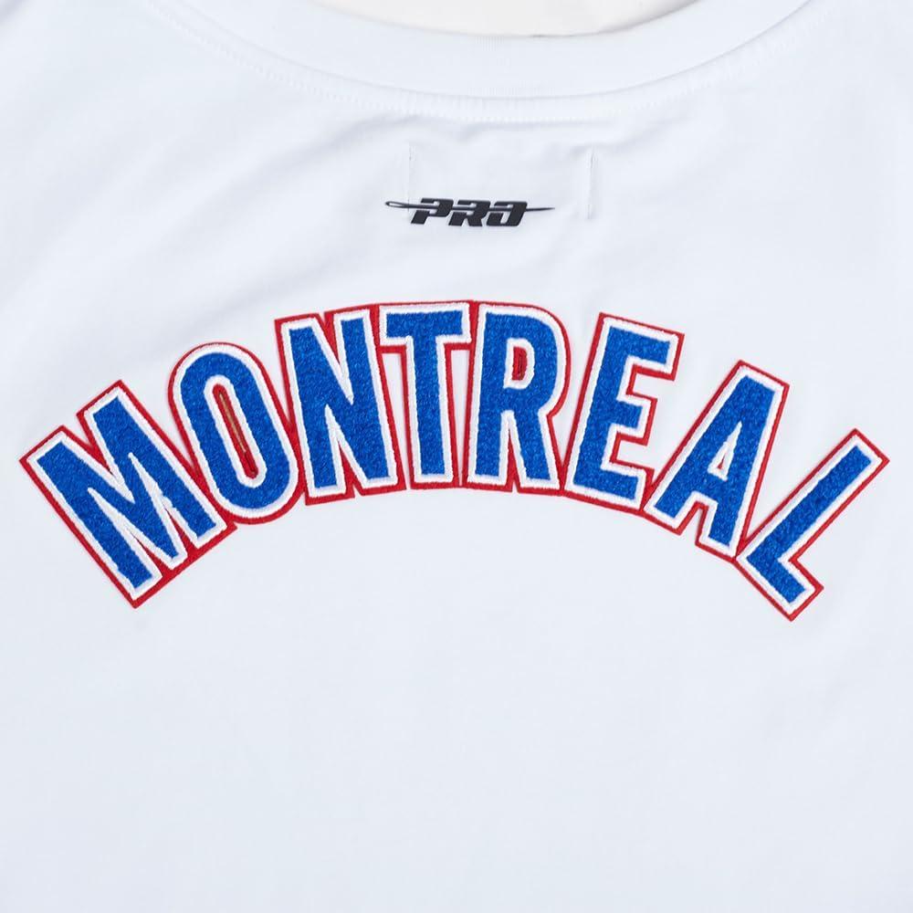 image:imagePro Standard NHL Womens Pro Standard Womens NHL Classic Chenille Cotton Short Sleeve Boxy TeeWhite