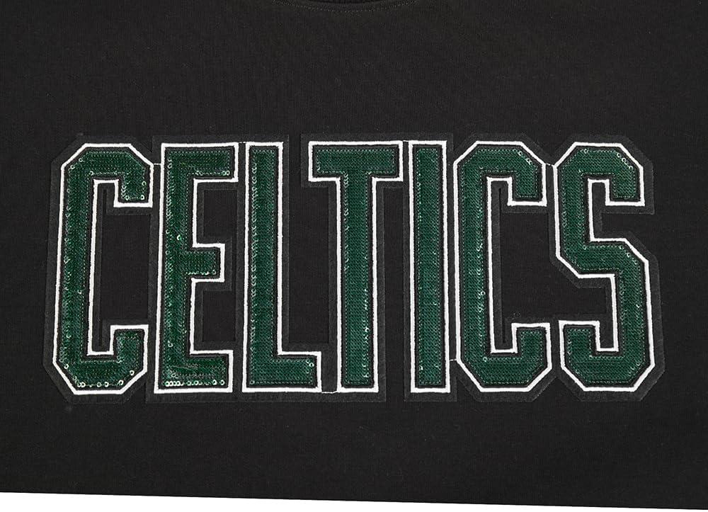 image:imagePro Standard Womens NBA Game Day Classics Cotton Double Knit Crewneck SweatshirtBlack