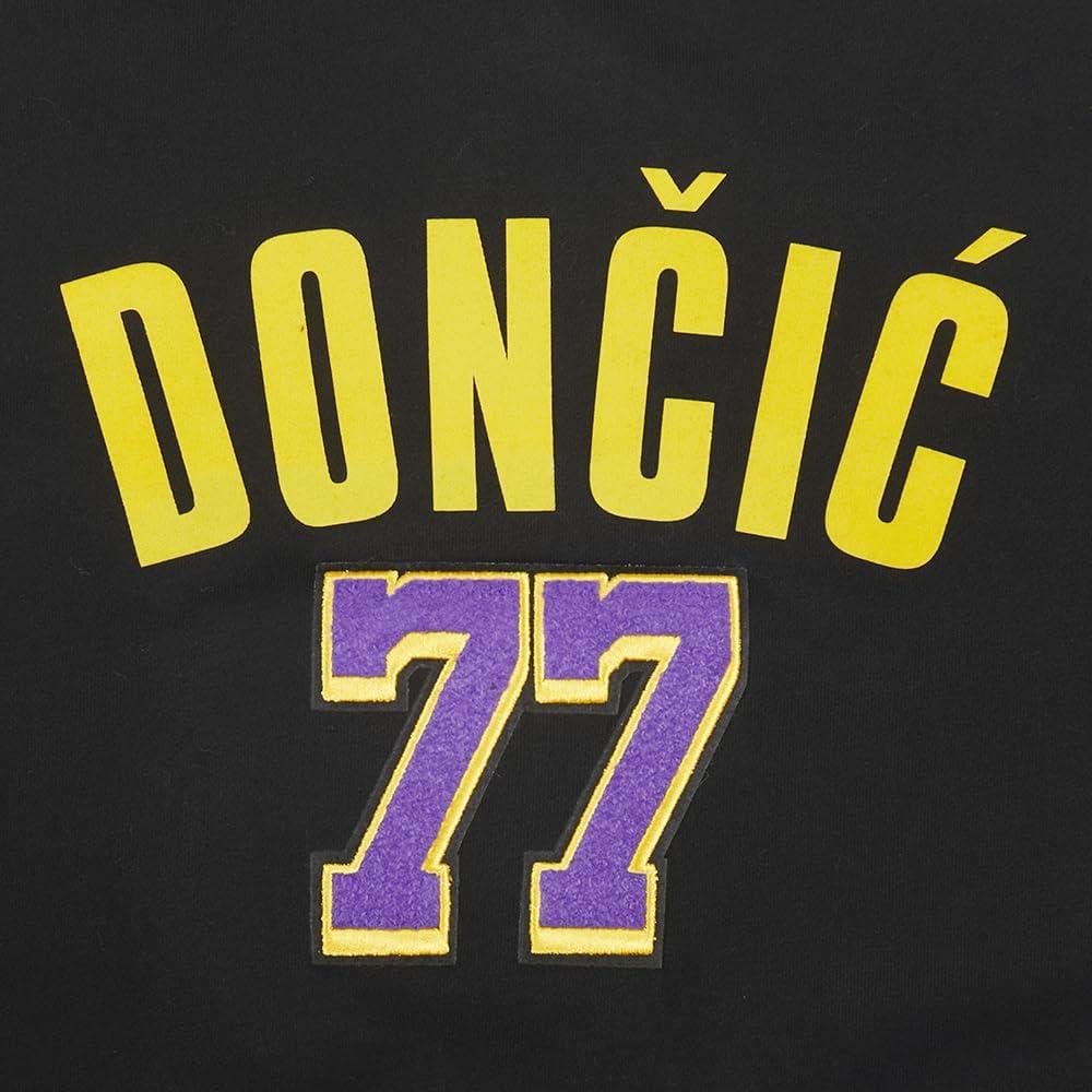 image:imagePro Standard Womens NBA Los Angeles Lakers Classic Player Cropped Pullover SweatshirtBlack