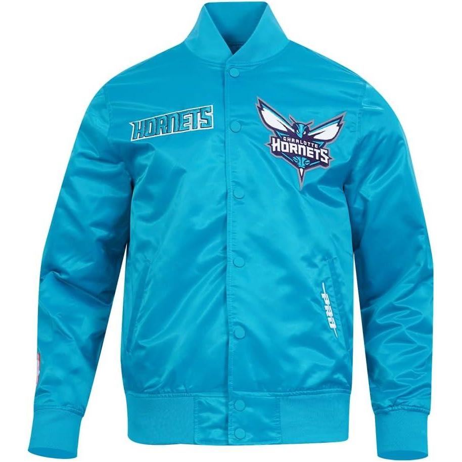 image:imageMens NBA Souvenir Satin JacketTeal