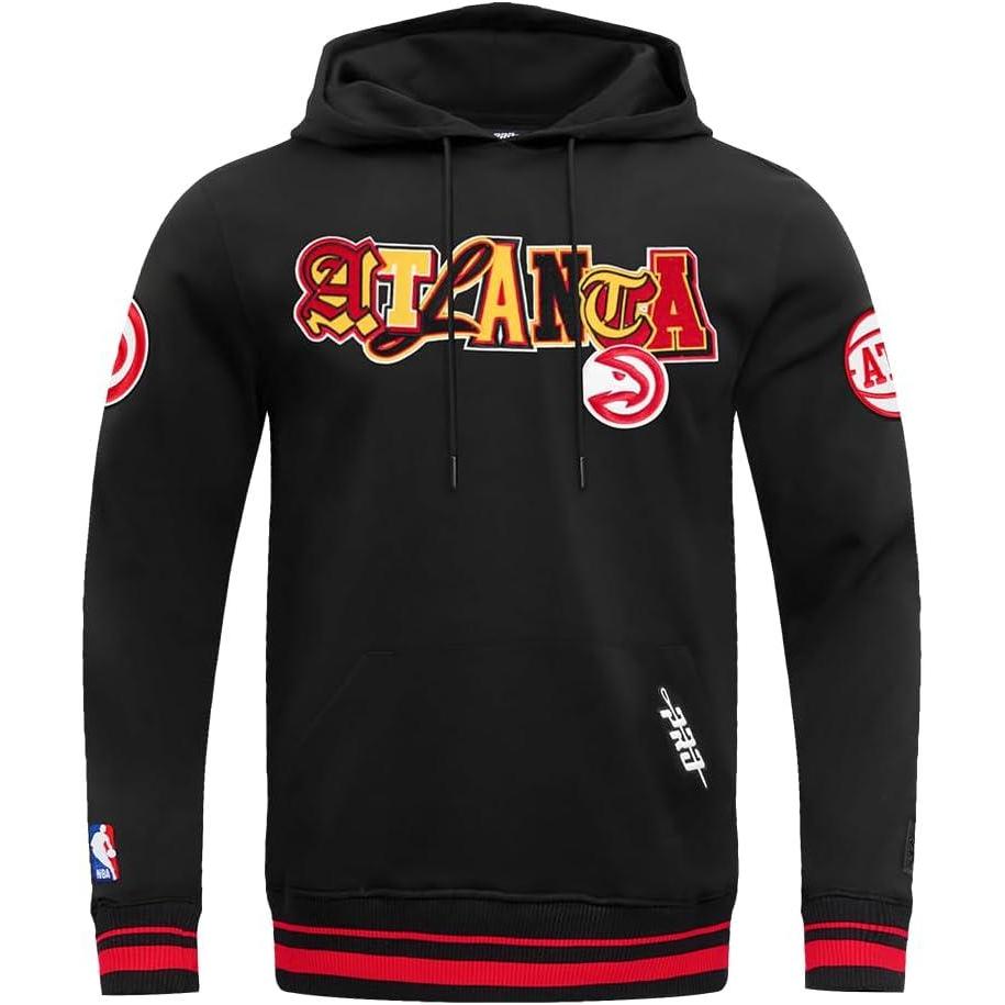image:imagePro Standard Mens NBA City Ransom Pull Over HoodieBlackRedBlack