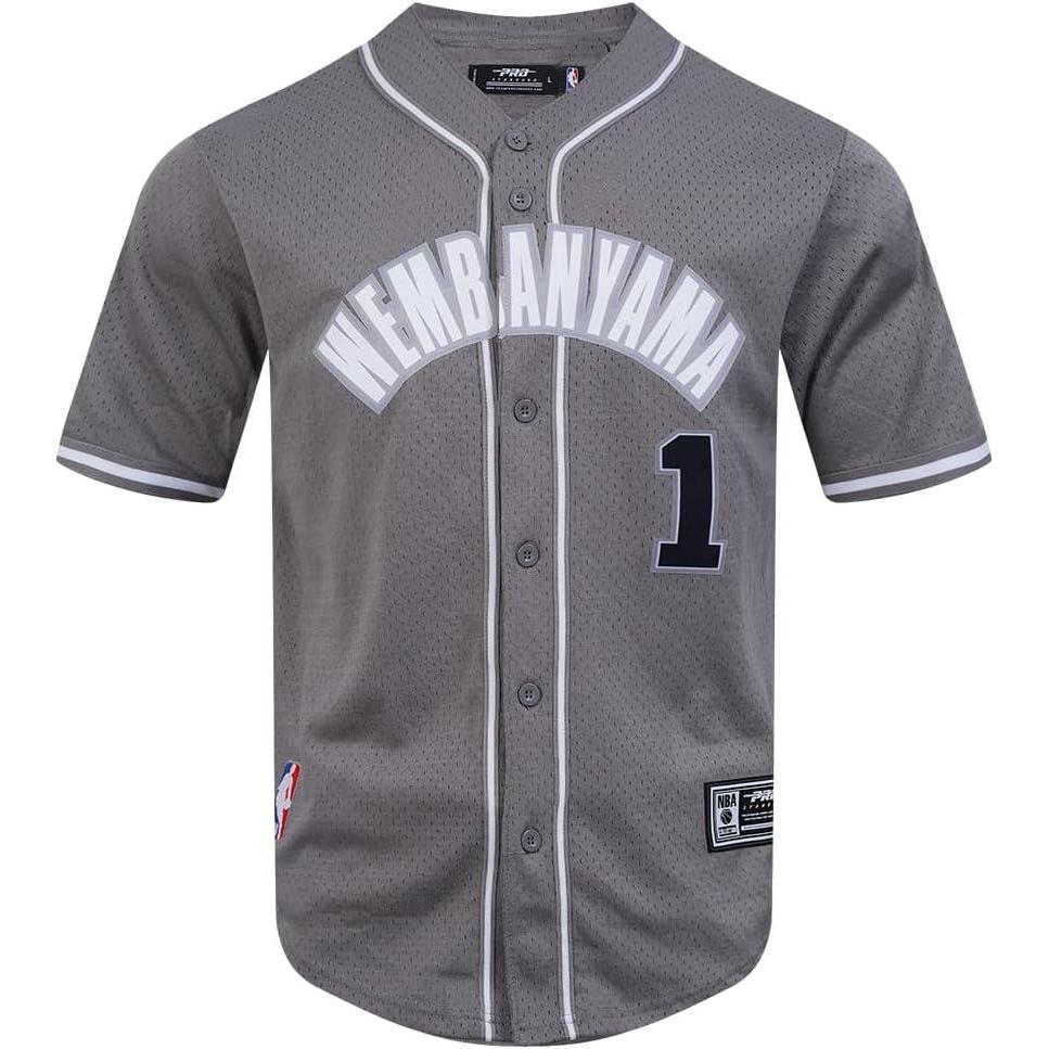 image:imagePro Standard NBA Mens Mens NBA San Antonio Spurs Classic Player Mesh Down TopTeam Color