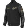 Las Vegas Raiders Black & Gold Men’s Wool Varsity Jacket (Jet Black) by Pro Standard(Black)