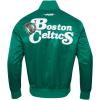 Mens NBA Souvenir Satin Jacket(Kelly Green)