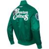 Mens NBA Souvenir Satin Jacket(Kelly Green)