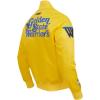 Mens NBA Souvenir Satin Jacket(Yellow)