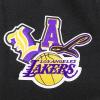 PRO STANDARD Mens NBA City Ransom Varsity Jacket(Black/Purple)