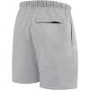 Pro Standard Mens College Classic Chenille Brushed Back French Terry Fleece Short(Heather Grey)