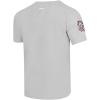 Pro Standard Mens Mens College College Classic Chenille Cotton Single Short Sleeve Tee(Wine)