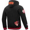 Pro Standard Mens NBA City Ransom Pull Over Hoodie(Black/Gray)