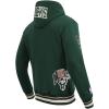 Pro Standard Mens NBA City Ransom Pull Over Hoodie(Forest Green)