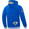 Pro Standard Mens NBA City Ransom Pull Over Hoodie(Royal Blue)