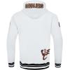 Pro Standard Mens NBA City Ransom Pull Over Hoodie(White/Black)